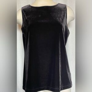 Chico’s Travelers Collection velvet tank